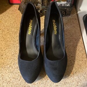Black madden high heels